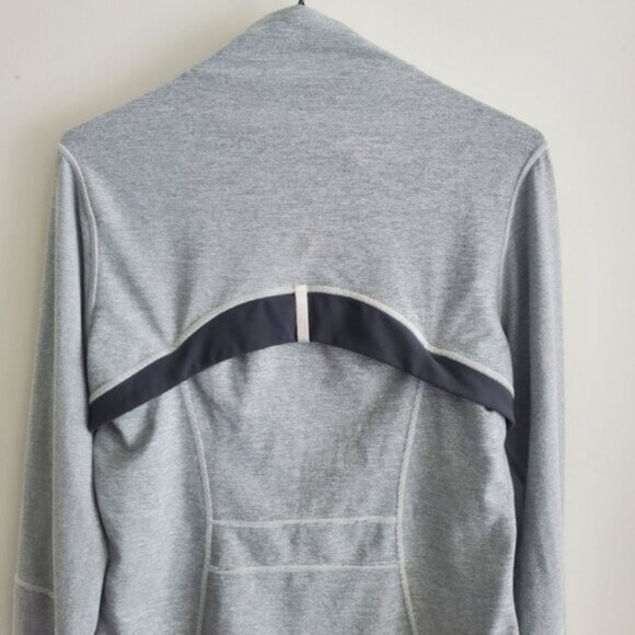 Lululemon Heathered Coal Wee Stripe Define Jacket Size 10 - Picture 4 of 10